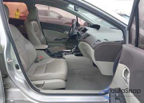 2012 Honda Civic Ex-L из США, поврежденный, VIN 2HGFB2F9XCH526174